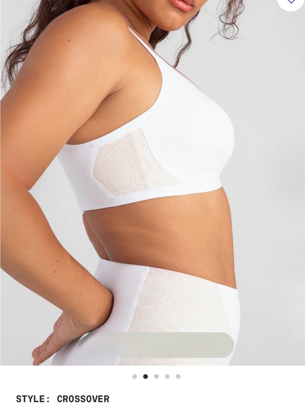 Crossover  HoneyLove Bra & Panty Set 1X NWT